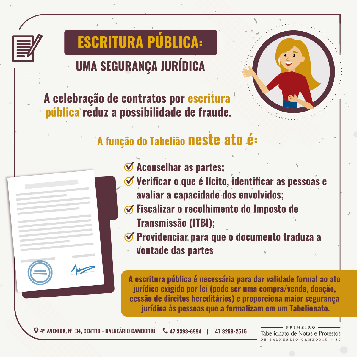 📃 Entenda mais sobre escritura pública. Tabelionato BC 📃 Entenda mais sobre escritura pública. Tabelionato BC